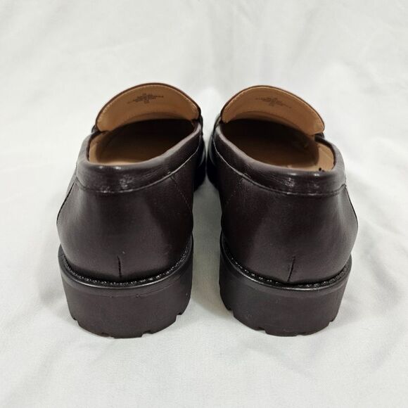 Bandolino Fillus Loafer in Dark Brown/Cognac - Size 7 - Picture 5 of 10
